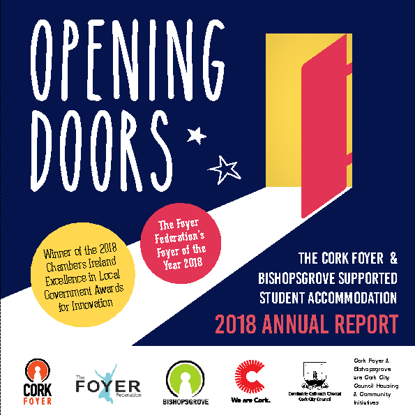 Cork-Foyer-Annual-Report 2018 front page preview
                              