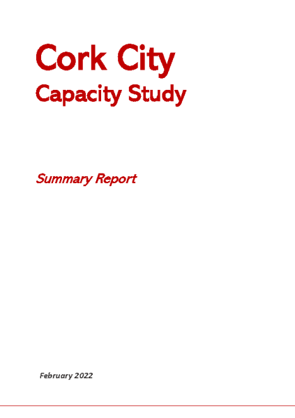 Cork City Capacity Study Report front page preview
                              