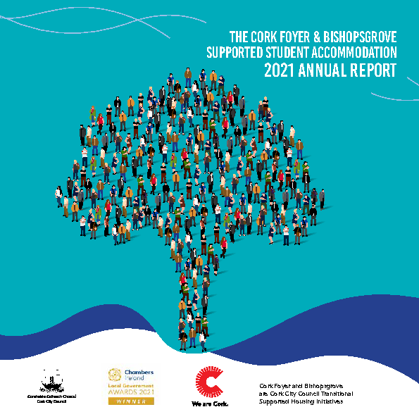 Cork Foyer Annual Report 2021 front page preview
                              