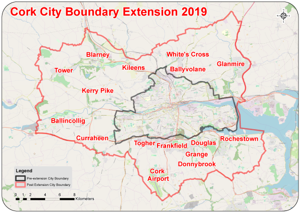 Cork City Boundary Map front page preview
                              