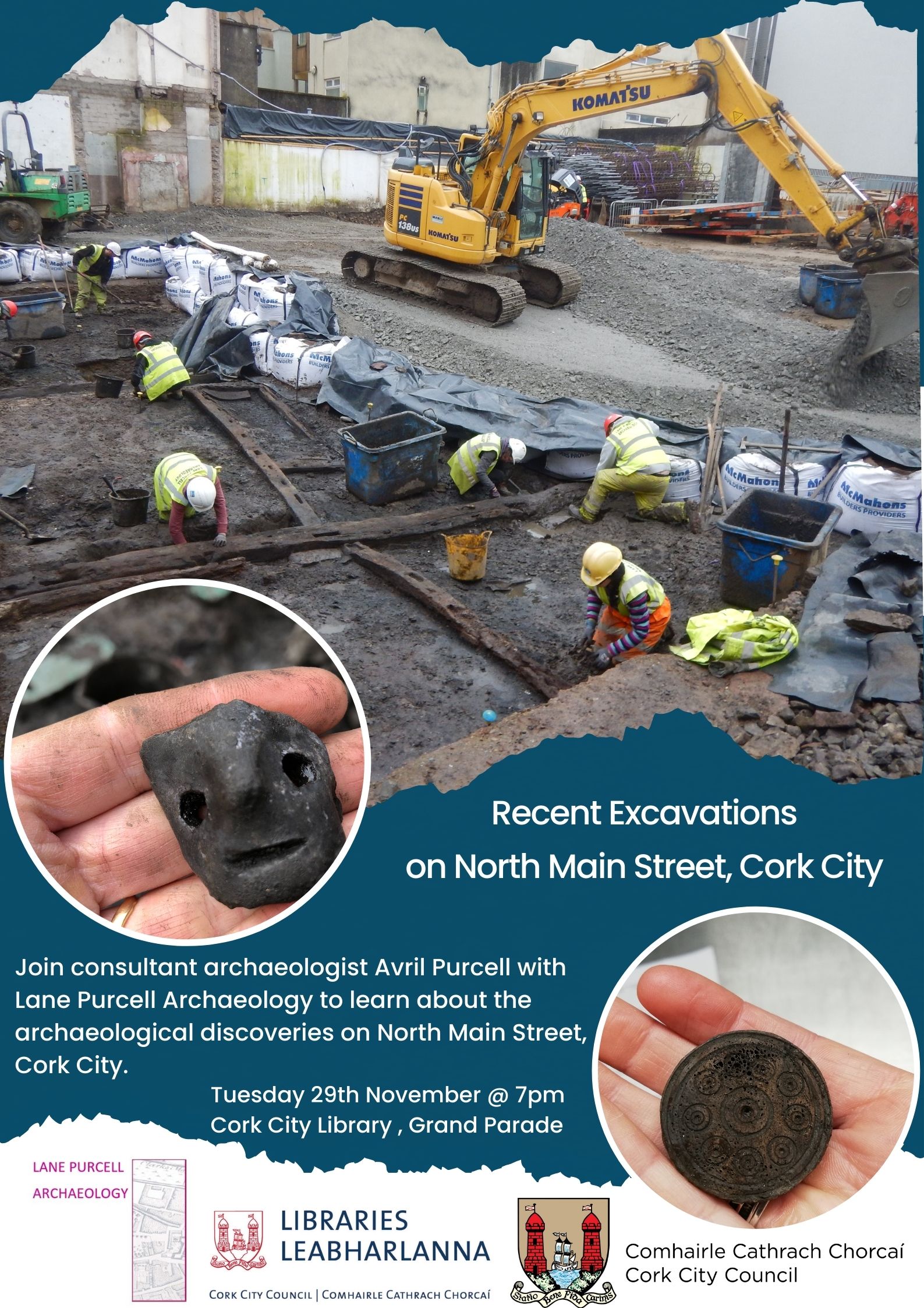 Digging for Cork Archaeology Lecture Series November