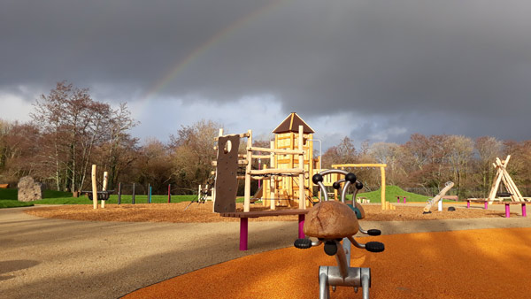 Bishopstown Playground rainbow