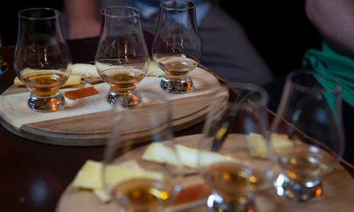 Whiskey and Cheeseboard