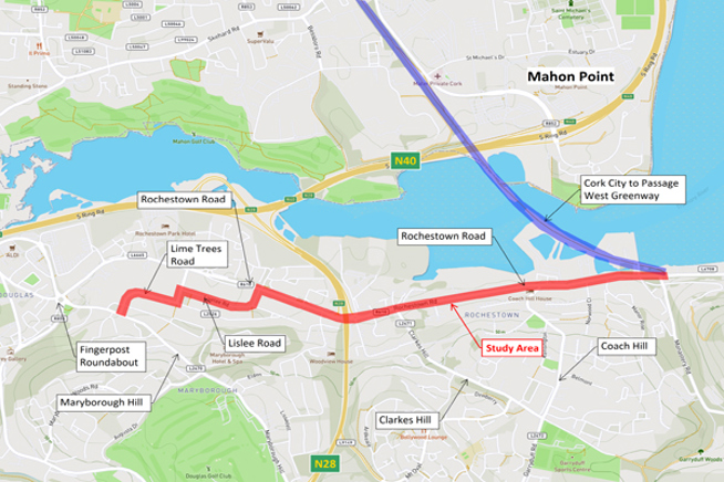 Rochestown to Douglas Cycle Scheme