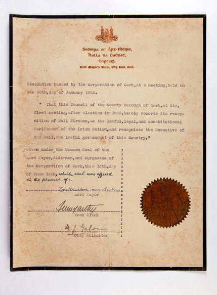 Letter-Recognition-of-Dail-Eireann-by-Terence-MacSwiney-1920 Letter-Recognition-of-Dail-Eireann-by-Terence-MacSwiney-1920