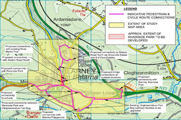 Blarney Village Pedestrian and Cycling Infrastructure Scheme