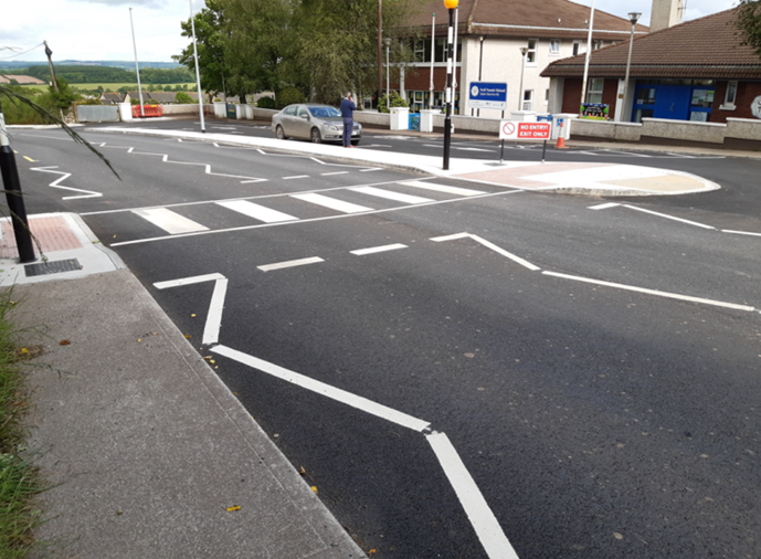 Figure 3 Phase II Upper Glanmire Pedestrian Safety Scheme – Post Construction