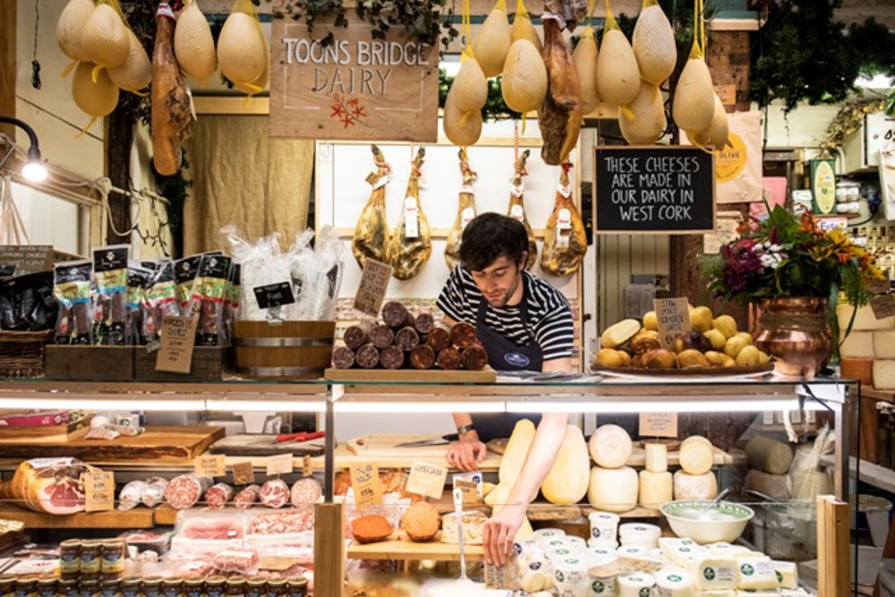 Toonsbridge Dairy display