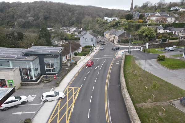 R639 Road on approach to Church Hill Junction - Project P1