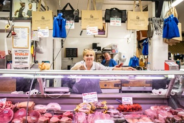 The Meat Centre display