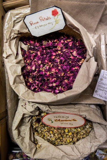 image of loose rose petals