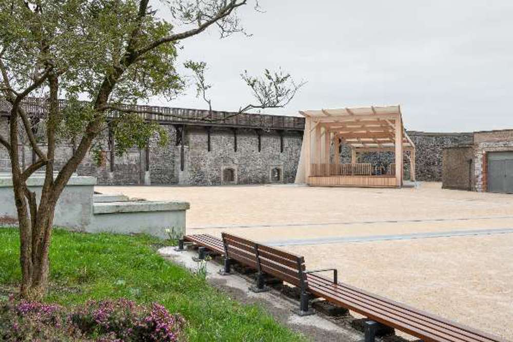 Elizabeth Fort Stage From Garden