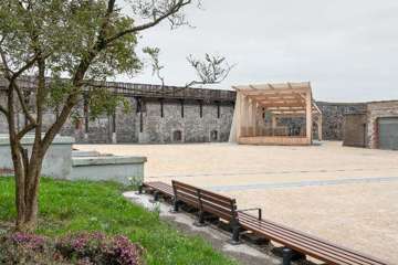 Elizabeth Fort Stage From Garden