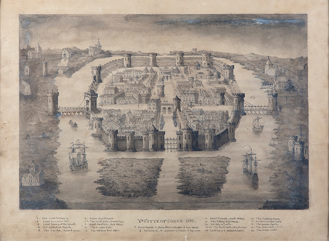 1976.9-B10.17-Sketch-Drawing-Map-Plan-Ye-Citye-of-Corke-1570-by-John-Fitzgerald