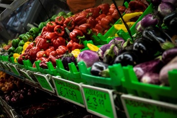 Vegetable Display