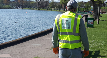 Park Ranger at the Lough