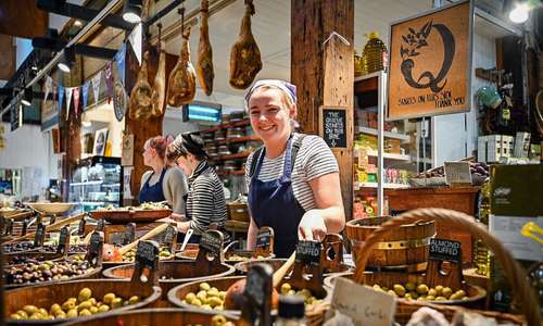 Cork Food History Guided Tour The Olive Stand in the English market