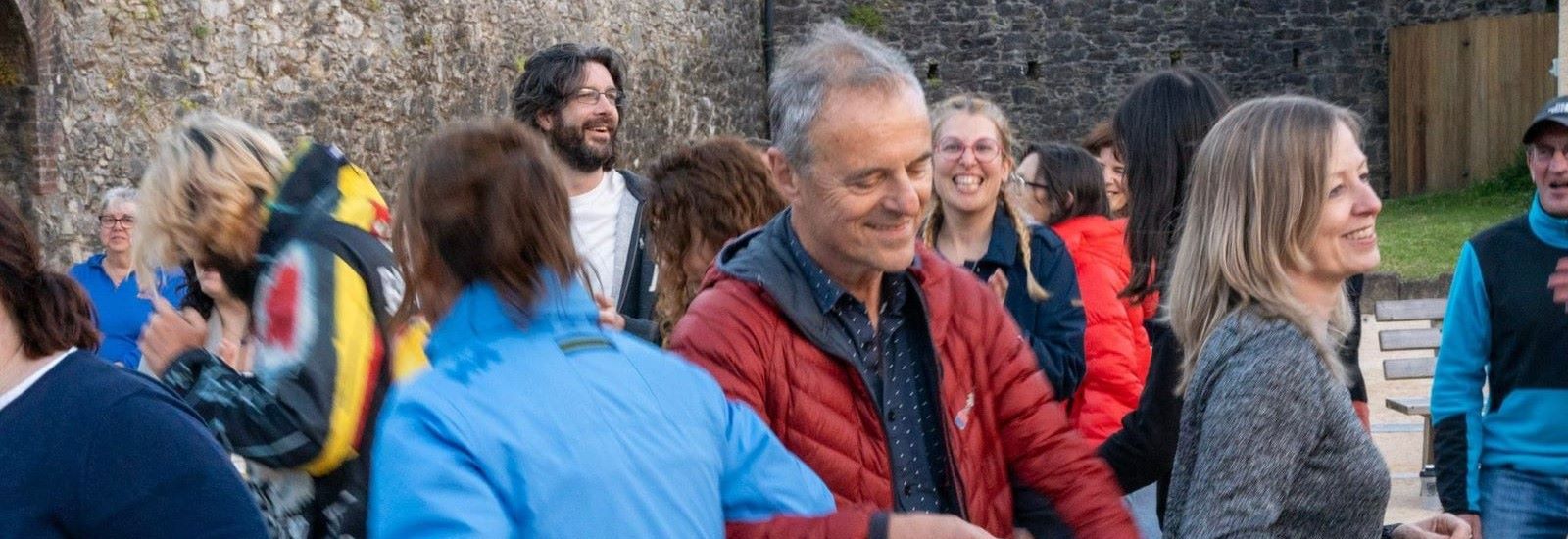 Crowd Dancing At Elizabeth Fort Hero Image