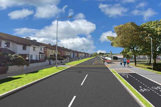 Innishmore Ballincollig Active Travel Improvement Works