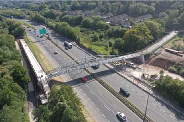 Vernon Mount Bridge over the N40 South Ring Road