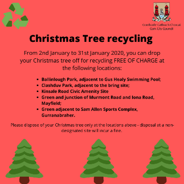 Christmas tree recycling