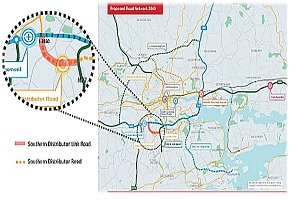 Southern Distributor Link Road Preferred Route Selection