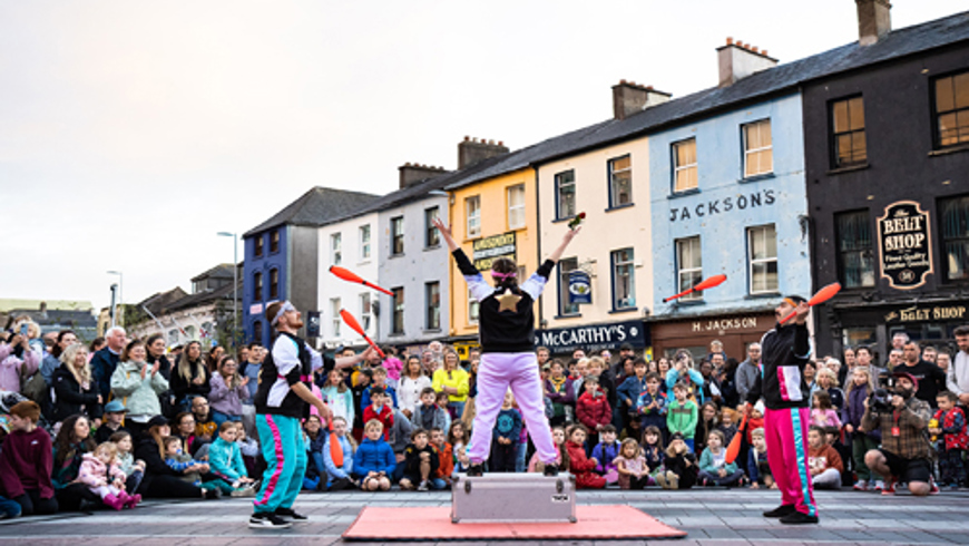 Circus Performance St Patrick's Festival