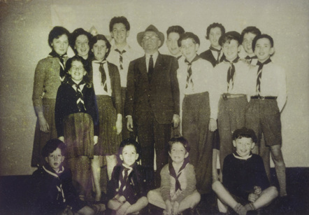 Opening of Eric Rosehill Memorial Room by Cork B’nei Akiva Group 1956