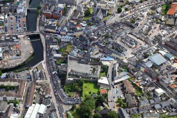 Aerial View of the Fort