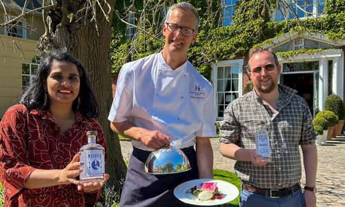 Hayfield Manor and Rebel City Distillery collaboration as part of Cork on a Fork