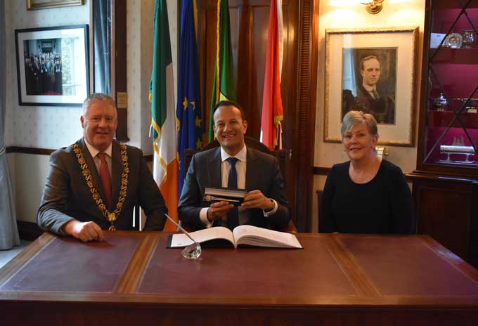 	Leo-Varadkar,-Mick-Finn-and-Ann-Doherty-at-Cabinet-meeting-in-Cork_opt