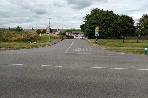 Muskerry back entrance off Castle Road Ballincollig