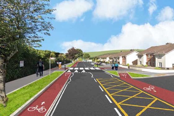 Innishmore Ballincollig Active Travel Improvement Works