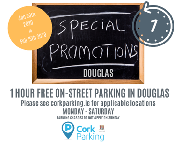 Douglas Parking Promo Jan 2020