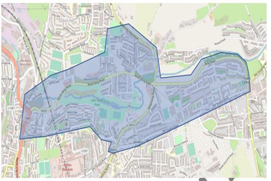 The Glen and Mayfield Scheme - Study Area