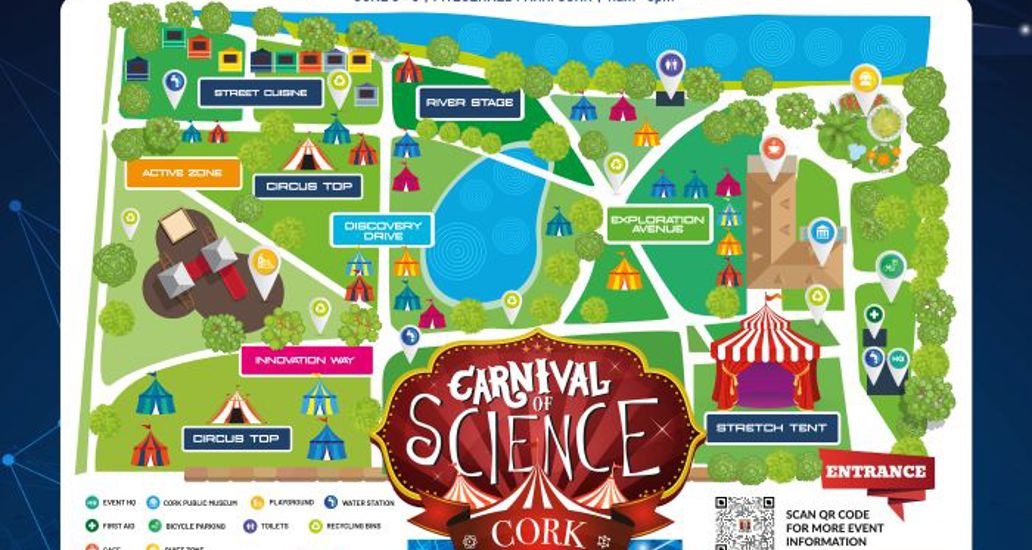 Carnival of Science 2024 map