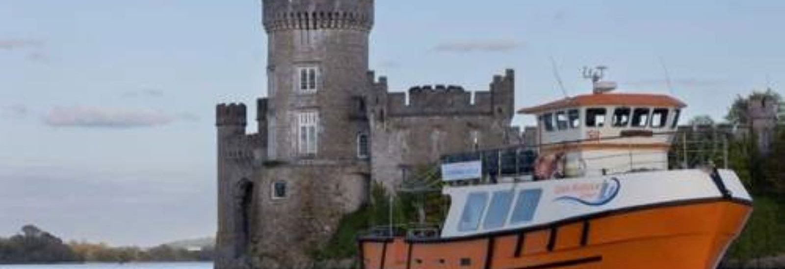 Cork Harbour Cruise Boat Passing Blackrock Castle Hero Image (2)